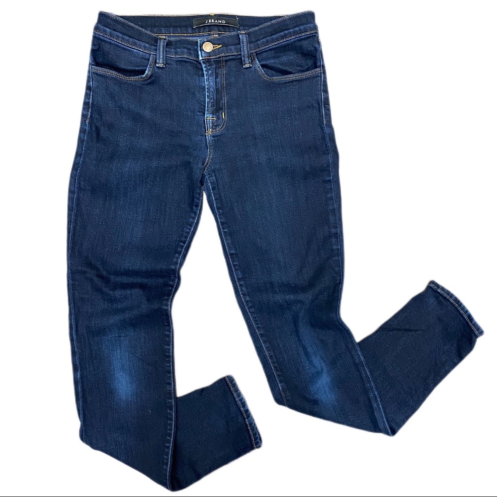 J BRAND Super Skinny Jeans Dark Wash Metropol